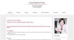 Desktop Screenshot of dr-petra-schwarz.de