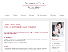 Tablet Screenshot of dr-petra-schwarz.de